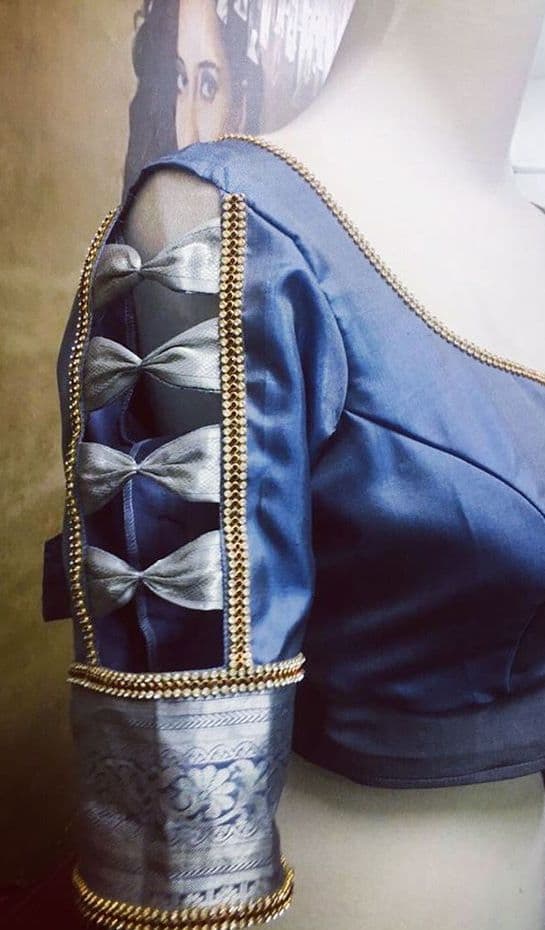 Bow Sleeves Blouse