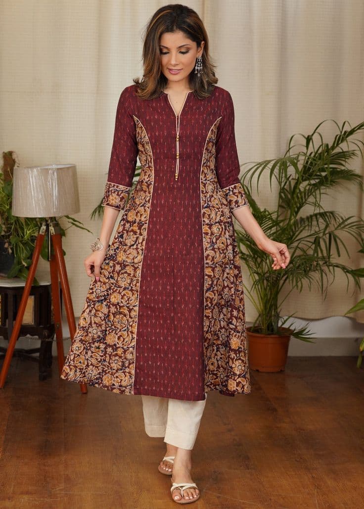 A line Kurti 