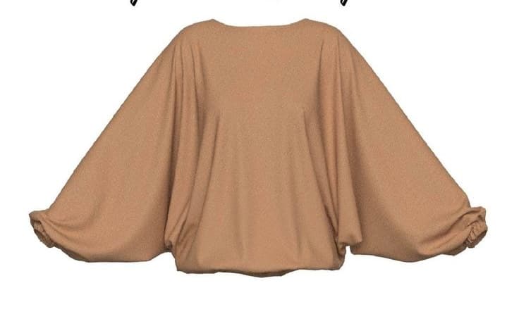 Batwing top