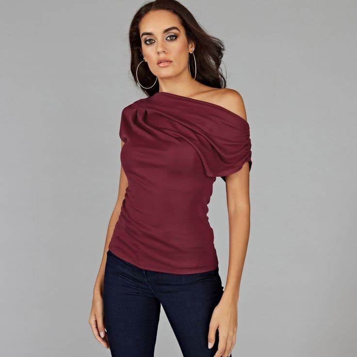Dropped Shoulder Top