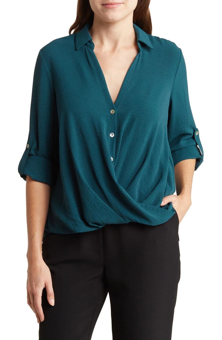 Surplice Top