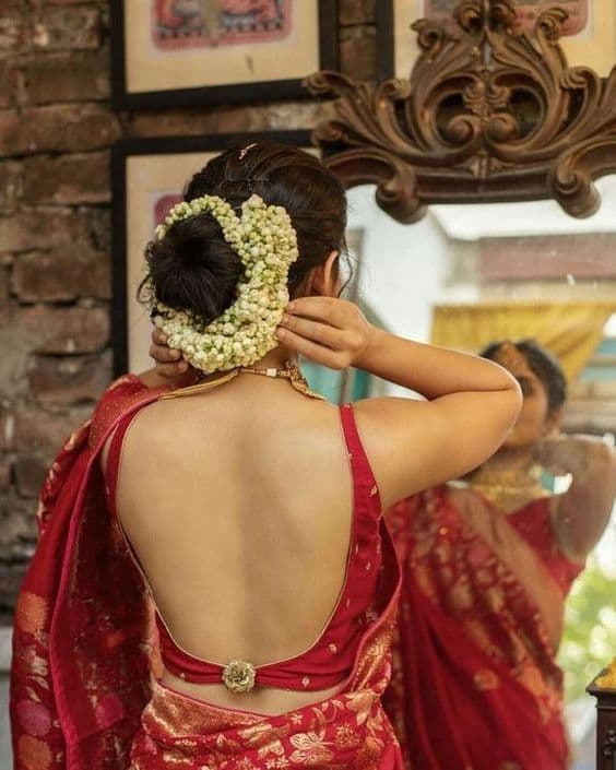 Backless Blouse