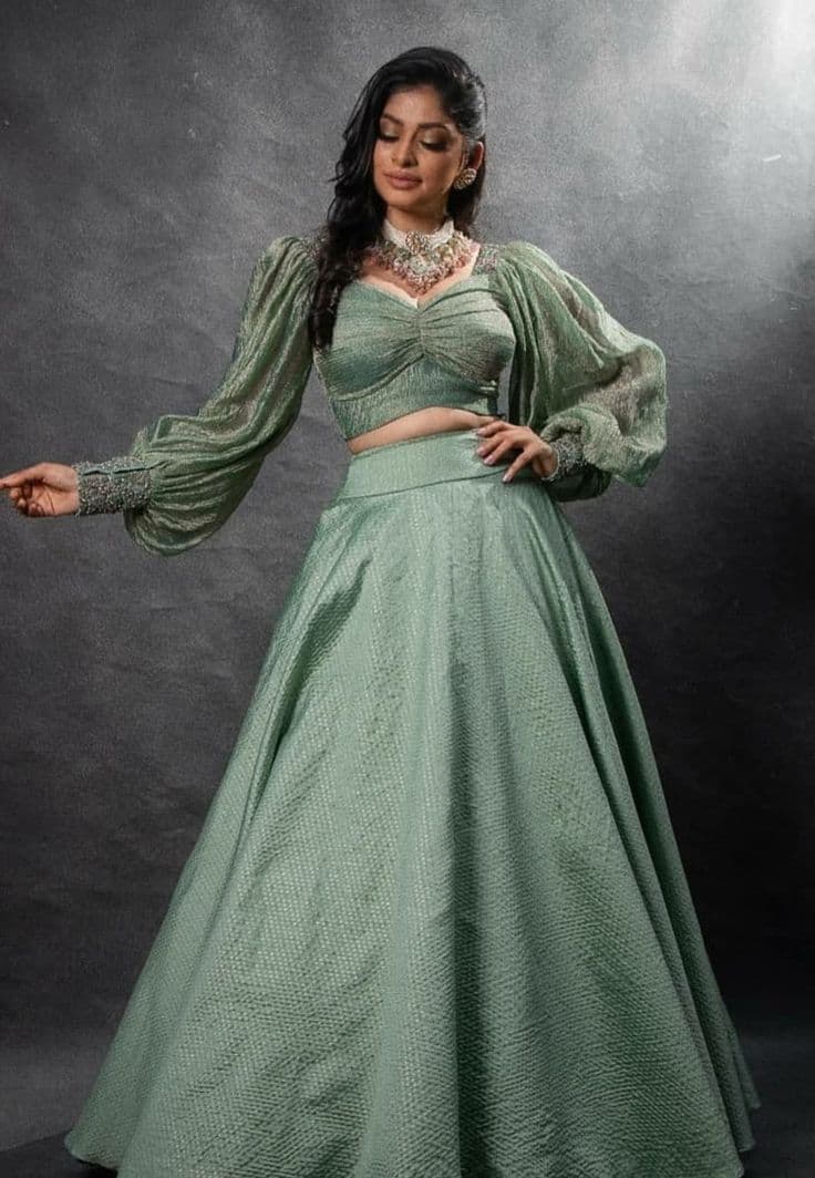 Bishop Sleeves Blouse