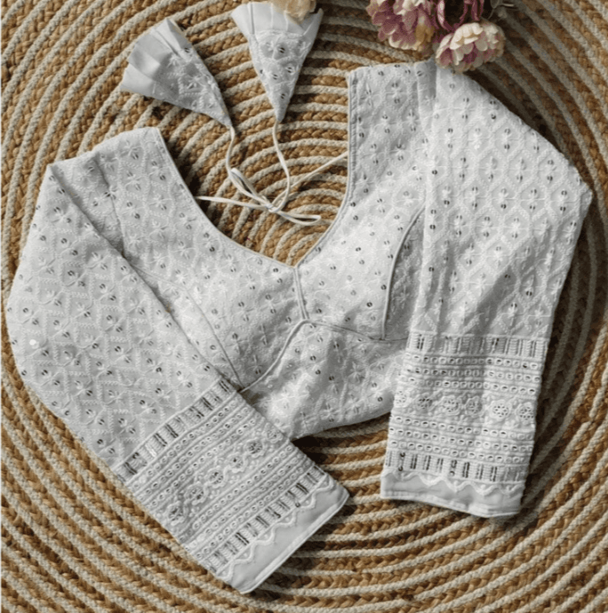 Chikankari Blouse 